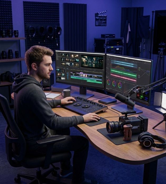 audio and video editing